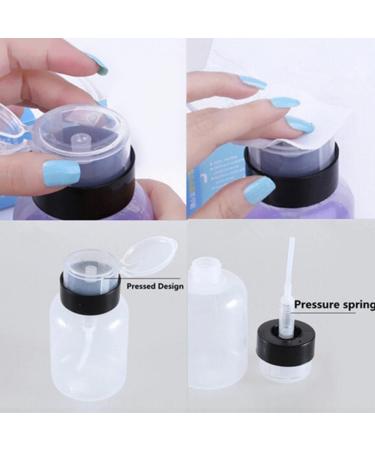 Greenlans Nail Polish Remover Bottle 200ml White Pump Dispenser Liquid - Buy Online on GoSupps.com