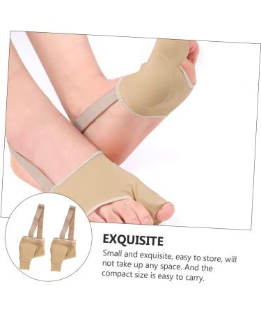 JEWEDECO Bunion Socks - 1 Pair Toe Splitter & Guard for Bunion Relief | Protective Cover for Big Toe - Toe Stretcher and Hallux Valgus Socks - 9x6.8cm - Buy Online on GoSupps.com