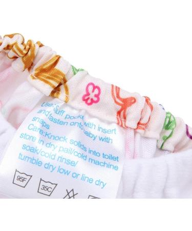 Calico Swim Diaper - Washable Reusable Snap Swimsuit Nappy for Baby Toddlers - One Size Fits All - Buy Online on GoSupps.com