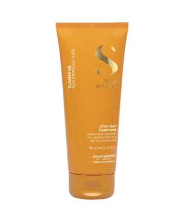 Alfaparf Milano Semi di Lino Sunshine After-Sun Hair Treatment - Restorative Treatment for Hair Stressed by Sun Chlorine and Salt - Nourishes and Detangles - Vegan Formula - Adds Softness and Shine