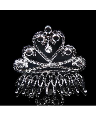 Ipetboom Daily Use Hair Accessories Crown Comb Crowns for Kids Rhinestone Headpiece Kids Hair Accessories Crystal Crown Kids Crown Hair Accessories for Kids Child Rhinestones Hair Comb - Buy Online on GoSupps.com