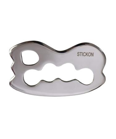 JustSun Gua Sha Scraper Soft Tissue Massage Tools Stainless Steel IASTM Tool for Reducing Muscle Pain