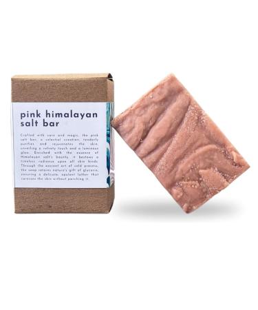 Pink Himalayan Salt Soap Vegan Cold Process Soap 6 Ounces