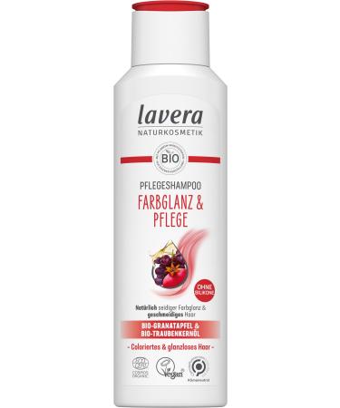 lavera lavera BioQuinoa Color-Brightening Nourishing Shampoo BioQuinoa Natural Color-Brightening Shampoo Vegan Natural Cosmetics 250 ml White