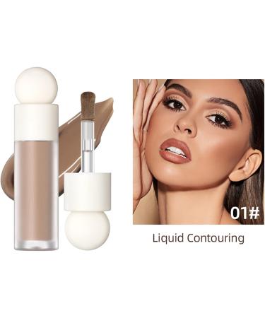 Liquid Blush Stick - Highlight Mature Skin Contour - Multifunctional Face Cheek Liquid Easy to Set Moisturizing Brightening Makeup Gift by Tosier - Buy Online on GoSupps.com