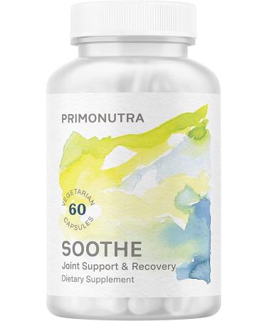 PRIMONUTRA Joint Support Supplement for Joint Mobility and Muscle Relief - Boswellia Extract Andrographis Type 2 Collagen Boron Willow Bark Extract and Proteolytic Enzymes