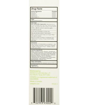Cetaphil Daily Facial Moisturizer SPF 50+ - Hydrating Sunscreen 1.7 oz | Buy Internationally - Buy Online on GoSupps.com