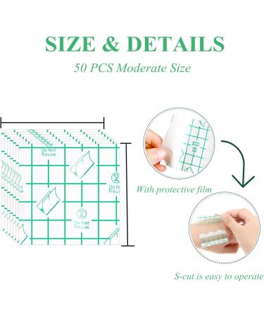 50Pcs Hand Makeup Palette Disposable Clear Mixing Palettes PU Cosmetic Makeup Palettes patches for Every Makeup Artist (2.4 x 2.4 Inch) 2.4 x 2.4 Inch Transparent - Buy Online on GoSupps.com