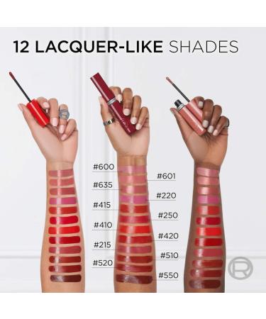 L'Oreal L Or al Paris Infailly Laque Resistance 420 Learn Learn Lipping Passtive Lack glare of finish To 16 h 16am* prolonged 1 ST LAKGLANS FINISH shelves lipstick - Buy Online on GoSupps.com