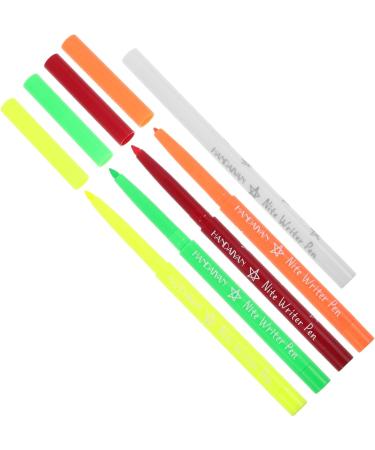 Baluue 10 Pcs Halloween Paint Pen Eye Liner Glow Eyeliner Pencil Women Makeup Tool Stamp Eyeliner Plastic 12.00X0.80X0.80CMx2pcs Assorted Colorx2pcs - Buy Online on GoSupps.com