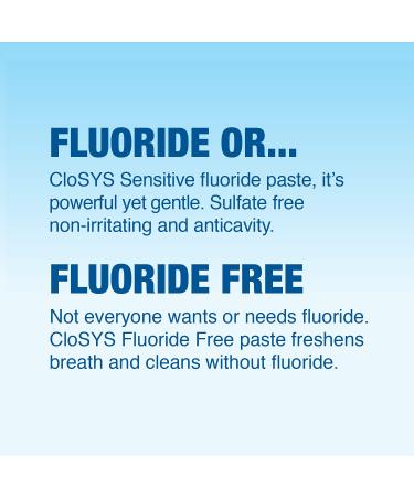 CloSYS Fluoride Free Toothpaste - Travel Size 3.4oz | Gentle Mint TSA Compliant Whitening & Enamel Protection Sulfate Free - International Shipping Available - Buy Online on GoSupps.com