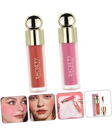 Didiseaon 2pcs Hydrating Blush Cream Blush Blouses for Blush Makeup Cheek Blush Blendable Blush Liquid - Buy Online on GoSupps.com