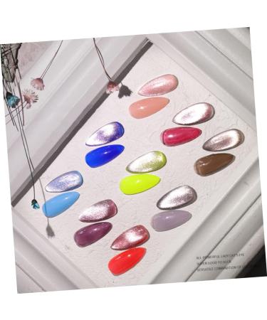Ipetboom 1pc Chameleon Cat Eye UV Polish Gel Cat Eye Nail Polish Gel UV LED Nail Gel Polish Beautiful Nail Gel Manicure Accessories Set Glue - Buy Online on GoSupps.com
