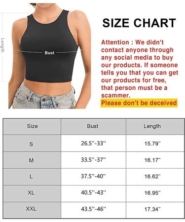 Yeawinta Women's Workout Crop Tops 2 Pack | Racerback Halter Neck Yoga Shirts | Sleeveless Athletic Tops - Black/White, Medium - Buy Online on GoSupps.com