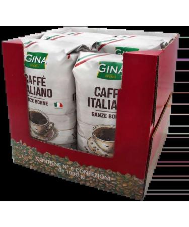 Coffee Caffe Italiano Beans 1 kg Box of 6 - Buy Online on GoSupps.com