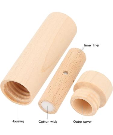 Essential Oil Diffuser - Portable Wood Aromatherapy Diffuser for Home Office & Car - Cylindrical Design - Buy Online on GoSupps.com