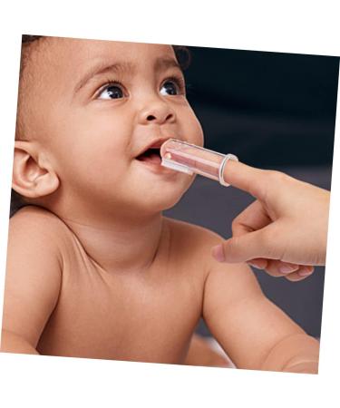 Minkissy Finger Toothbrush Set Portable Pet & Toddler Toothbrush for Effective Cleaning | Ideal for Babies & Pets - Buy Online on GoSupps.com