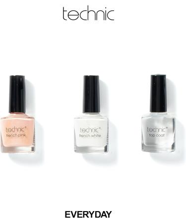 Technic French Manicure 12Pc Beauty Case - Contains Everything to Create The Classic French Manicure in Minutes - Portable Carry Case Perfect for Gift or Travel - Buy Online on GoSupps.com