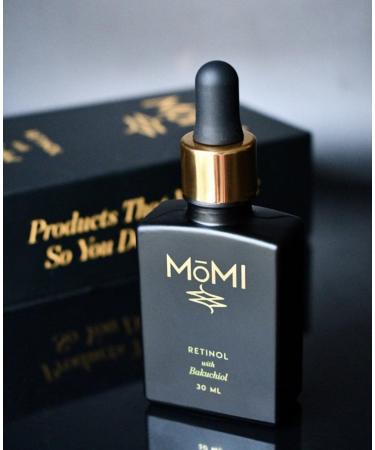 M MI Retinol with Bakuchiol Serum 1 oz Anti-aging. For sensitive skin. Reduces fine lines and wrinkles. Contains Retinol GS50 HA and Bakuchiol - Buy Online on GoSupps.com