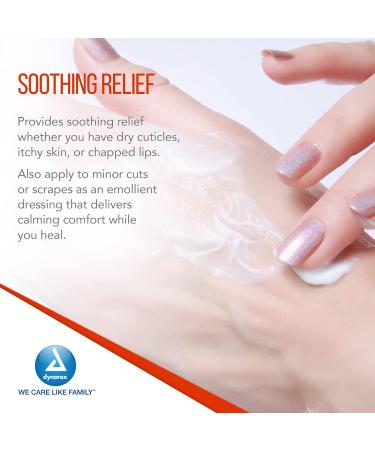 Dynarex White Petrolatum Ointment 144x5g - Skin Irritation & Diaper Rash Relief - Buy Online on GoSupps.com