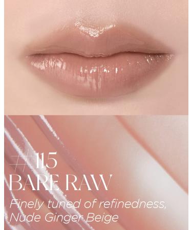EQUMAL Glowy Tint 115 BARE RAW - Long-Lasting Glassy Lip Stain - Buy Online on GoSupps.com