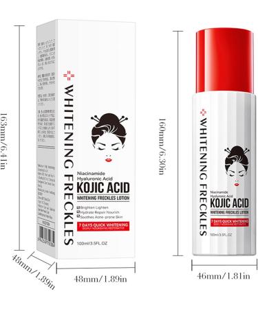  Cynamus Kojic acid face lightening cream 100 ml moisturizing and lightening face cream anti-wrinkle and firming hydrating - Buy Online on GoSupps.com