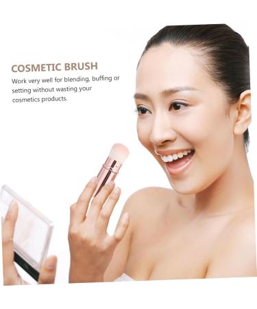 FRCOLOR Portable Makeup Brush 1pc blush brush foundation brush Retractable Concealer loose powder brush women makeup Makeup Beauty Brush travel artificial fiber polishing brush portable - Buy Online on GoSupps.com