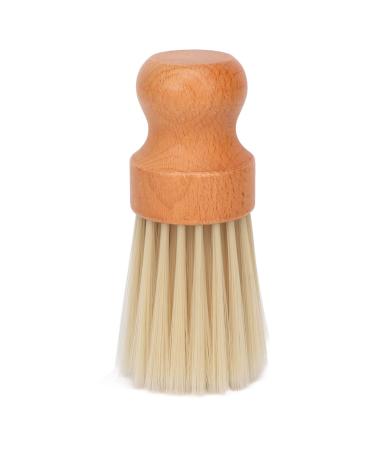 Okjhfd shaving brush soft bristle handle made of beech wood portable men's hair hairier brush for hairdressing salon tools wet rasier brush for men hairdressing salon tools