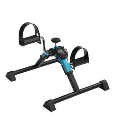 Drive Medical Folding Exercise Peddler with Digital Display Blue 1 Each 1 count