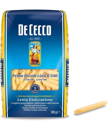  De Cecco De Cecco - Small Smooth Pens Hard Grain Sole Paste - 500g - pack of 12  - Buy Online on GoSupps.com