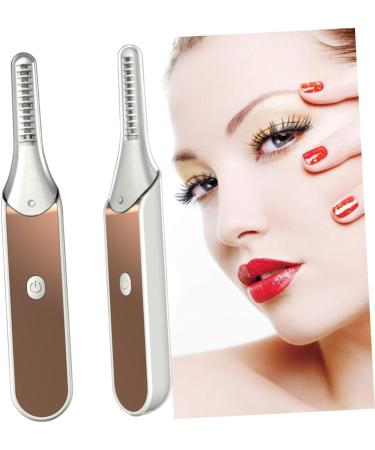 Balacoo 3pcs Heated Eyelash Curler Kit Mini Eye Lash Curling Clips for Natural Lashes | Perfect Makeup Set for International Shipping - Buy Online on GoSupps.com