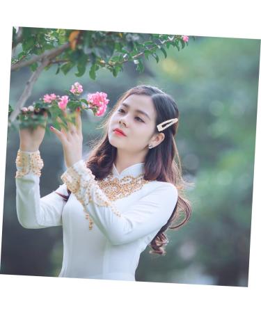 Beaupretty Crystals hair clip crystals beads hair barrettes Crystal Hair Barrettes Hair Clamps Barrettes snap Barrettes Clips Bobby Hair Accessories Stylish Hair button big hair Beads - Buy Online on GoSupps.com