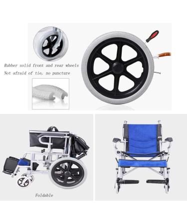Portable Wheelchair Self-Propelled Mobile Transport Wheelchair- Portable Wheelchair Self-Propelled Mobile Transport Wheelchair Small Ultra Light Portable Travel Scooter Folding Lightweight - Buy Online on GoSupps.com