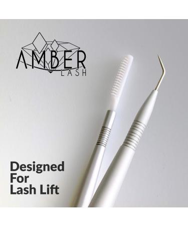Amber Lash Eyelash Lift Perm Tool - Stainless Steel Separator & Comb for Eyelash Extensions Supplies - Buy Online on GoSupps.com