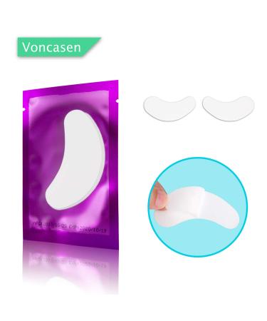 100 Pairs Under Eye Gel Pads for Eyelash Extensions - Purple - Buy Online on GoSupps.com