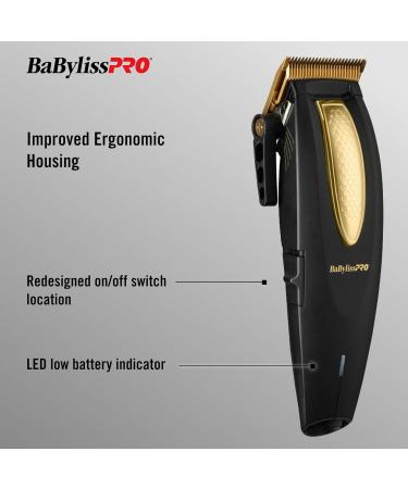 BaBylissPRO Cord/Cordless Lithium Ergonomic Clipper - Buy Online on GoSupps.com