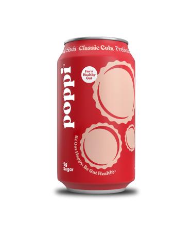 Poppi Classic Cola Prebiotic Soda 12 Pack, 12 FZ