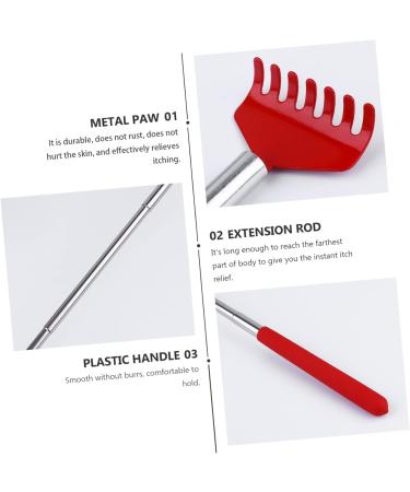 Tovinanna 2-in-1 Telescopic Back Scratch and Massager | Retractable Metal Yoga Tool for Body Relief | Klae Stock - International Shipping Available - Buy Online on GoSupps.com