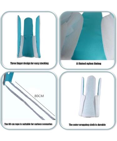 Sock Wearer Sock wear aid Sock Wearer for The Elderly Sock wear aid for The Disabled efficient Sock Wearer Sock wear aid for Pregnant Women Sky Blue - Buy Online on GoSupps.com