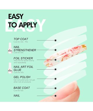 TOMICCA Nail Strengthener & Foil Glue - 2-in-1 Treatment for Thin Nails | Nail Art Transfer Glue - Buy Online on GoSupps.com