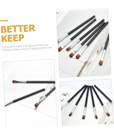 PLAFOPE 100pcs Eye Shadow Brush Eye Applicator Makeup Tool Powder Applicator Beauty Tools Artificial Fiber - Buy Online on GoSupps.com