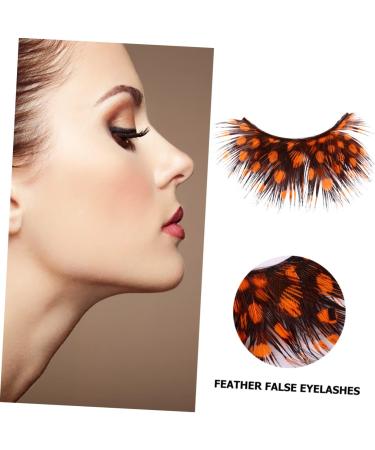 minkissy 2 Pairs False Eyelashes Cross False Eyelashes False Lashes Full Volume Fake Eyelashe Long Extension Eyeslash Strip Eyelashes Halloween Party Eyelashes Christmas 3d - Buy Online on GoSupps.com
