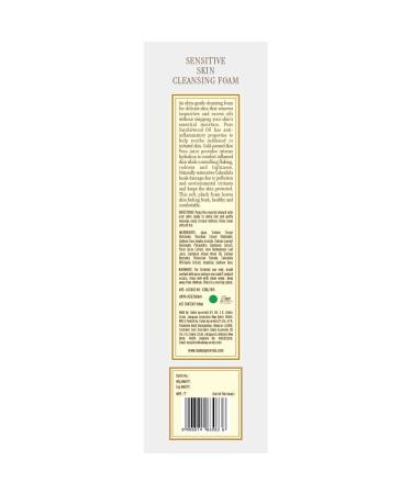 Kama Ayurveda Sensitive Skin Cleansing Foam 100ml - Gentle Facial Cleanser for All Skin Types | Buy Internationally - Buy Online on GoSupps.com