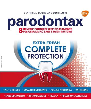 Parodontax Complete Protect Toothpaste 75G - Effective Gum Care for Healthier Teeth | International Shipping Available - Buy Online on GoSupps.com