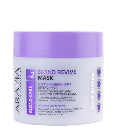 ARAVIA Conditioning mask tinted to restore the color and structure of bleached hair   10.1 Fl Oz