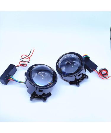 Devil Eyes Light for Cars USB Devil Eye Demon Evil Eyes Headlight Demon Eye Headlights Auto Car Motorcycle Mini Projector Lens Lamp for Any Car Model with Lenses (Flat Mirror) - Buy Online on GoSupps.com