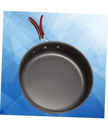 Milisten Blackwel Camping Frying Pan BBQ Pans Blackw Sandwiches Black-ish Blacw Frying Pan for Home Sandwichera Blackl Pancit Camping Griddle Household Pans Blackh Camping Pot Fold Outdoor - Buy Online on GoSupps.com