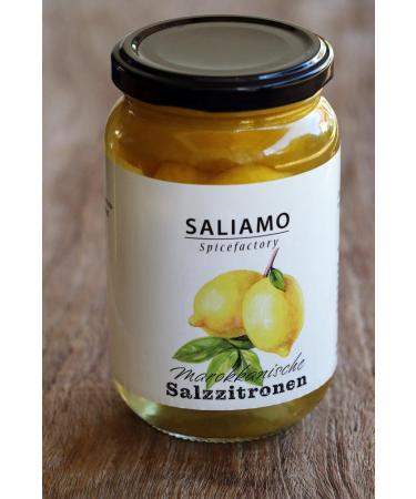 Buy 200g Original Moroccan Pickled Salt Lemons - Authentic African Delicacy for Fish & Meat | Saliamo - Buy Online on GoSupps.com
