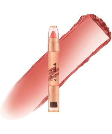 Stick - 2 in 1 Double End Stick with Brush WateMakeup Long Lasting Lip Tint Eye Shadow Makeup Stick for Women Tmay 01# - Buy Online on GoSupps.com