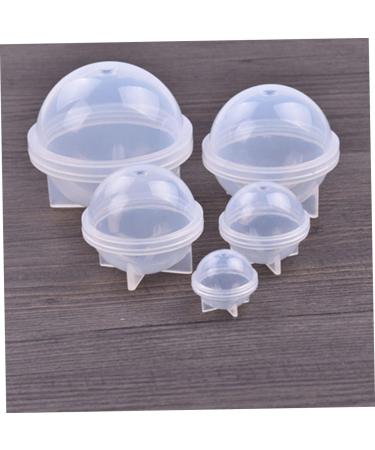 STOBOK 2pcs Silicone Molds for Resin Casting Ice Mold Mini Round Mold Coaster Molds Lamp Shades Silicone Jewelry Mold Epoxy Sphere Mold Resin Casting Molds Resin Mold Manual Ball White 4CM - Buy Online on GoSupps.com